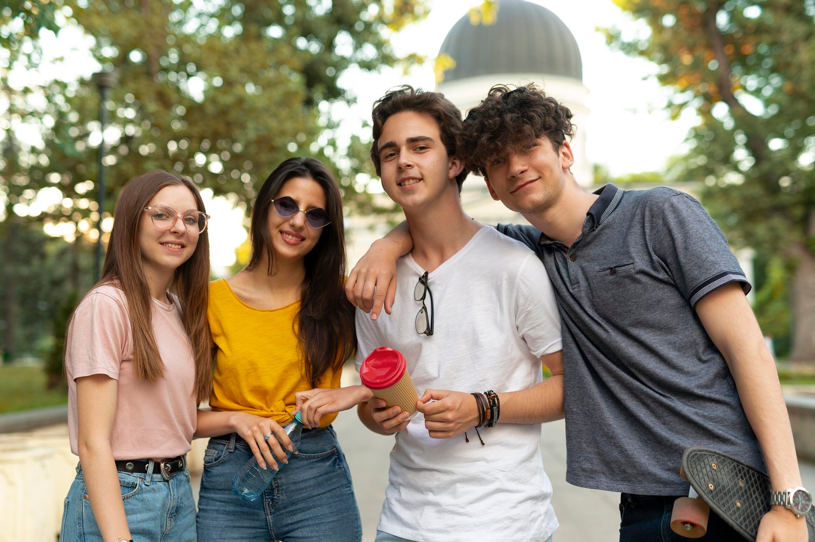 group-friends-spending-time-together-outdoors-park